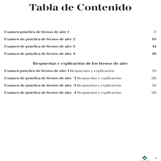 Examen de preparación para la CDL: Frenos de aire