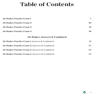 CDL PREP EXAM : AIR BRAKES