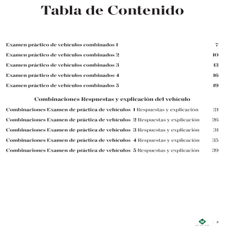 Examen de preparación para la CDL: Vehículo combinado