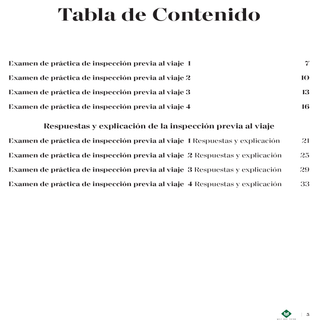 Examen de preparación para la CDL: Inspección previa al viaje