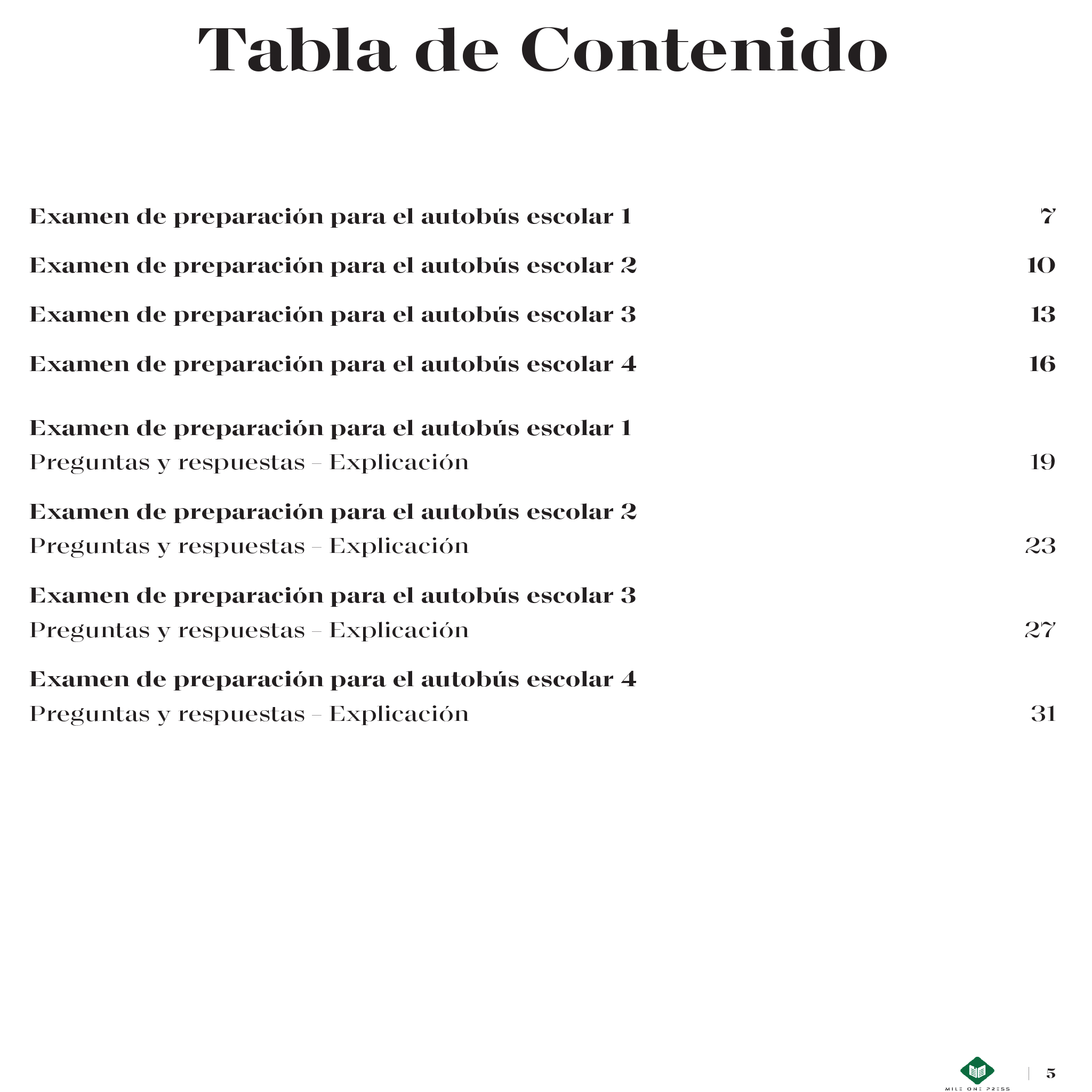 Examen de preparación para la CDL: Aprobación del autobús escolar